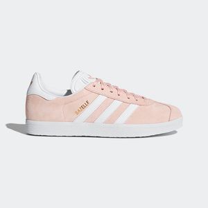 Adidas pink leather gazelle sneakers SOLD